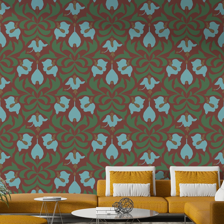 The design has a natural, slightly wild, or uncultivated feel.
