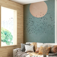 The texture appears smooth and artistic, like a painting or photograph.
