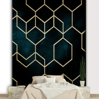 The design is clearly inspired by the classic Tetris video game.
