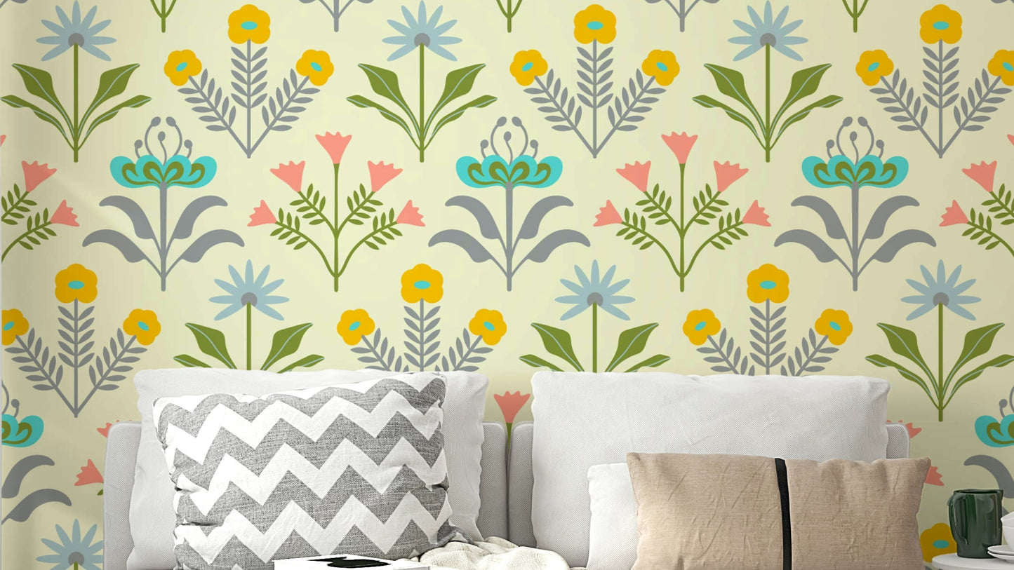 There's a sense of timeless elegance, playful artistry, and cozy comfort.
