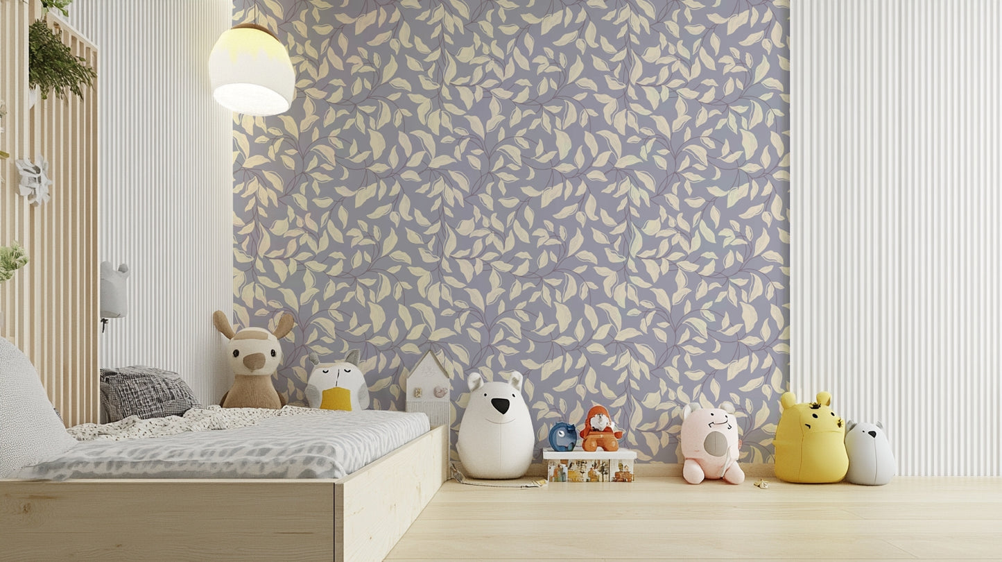 A serene and ethereal wallpaper pattern.
