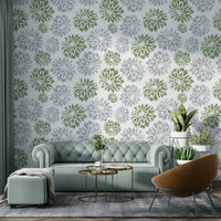 Full view of the mural on a wall.

