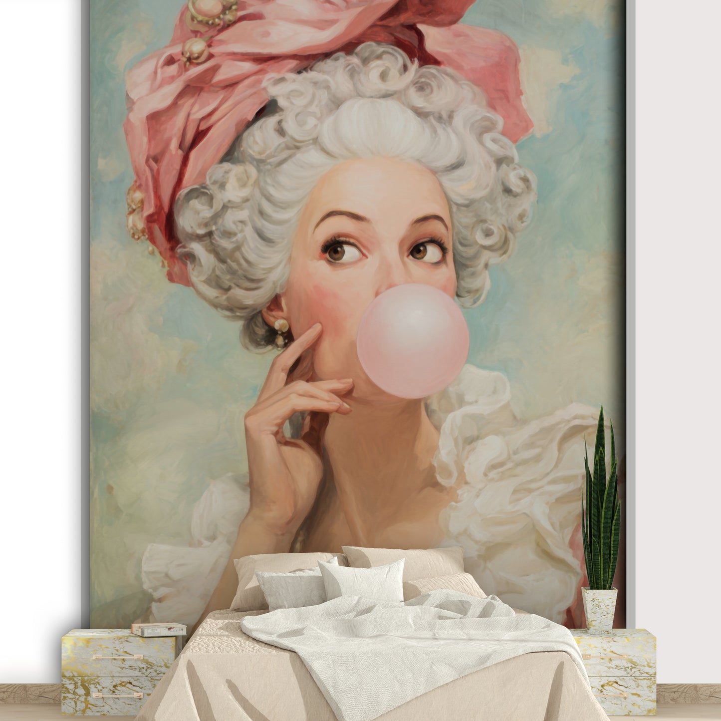 playful and unique wall decor

