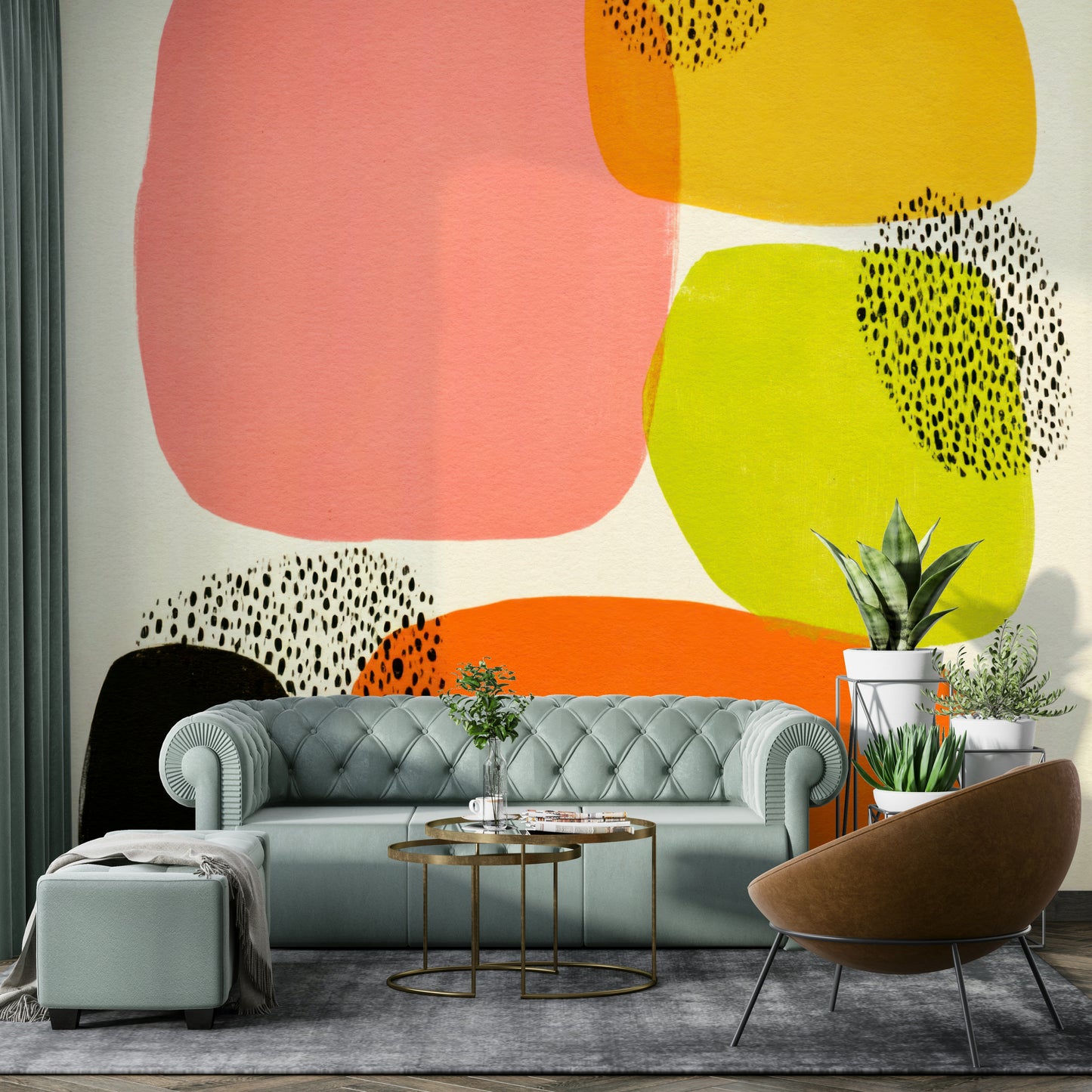 bauhaus style wallpaper for walls

