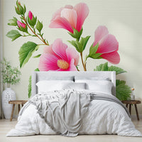 floral-themed wall decor

