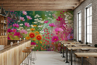 floral wallpaper for a nursery

