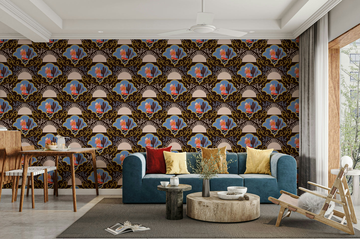 The composition is dynamic and full of life.

