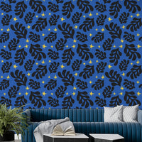 The style is abstract and has a mysterious, contemporary feel.

