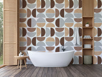 A close-up view of the detailed arcs and color blending.

