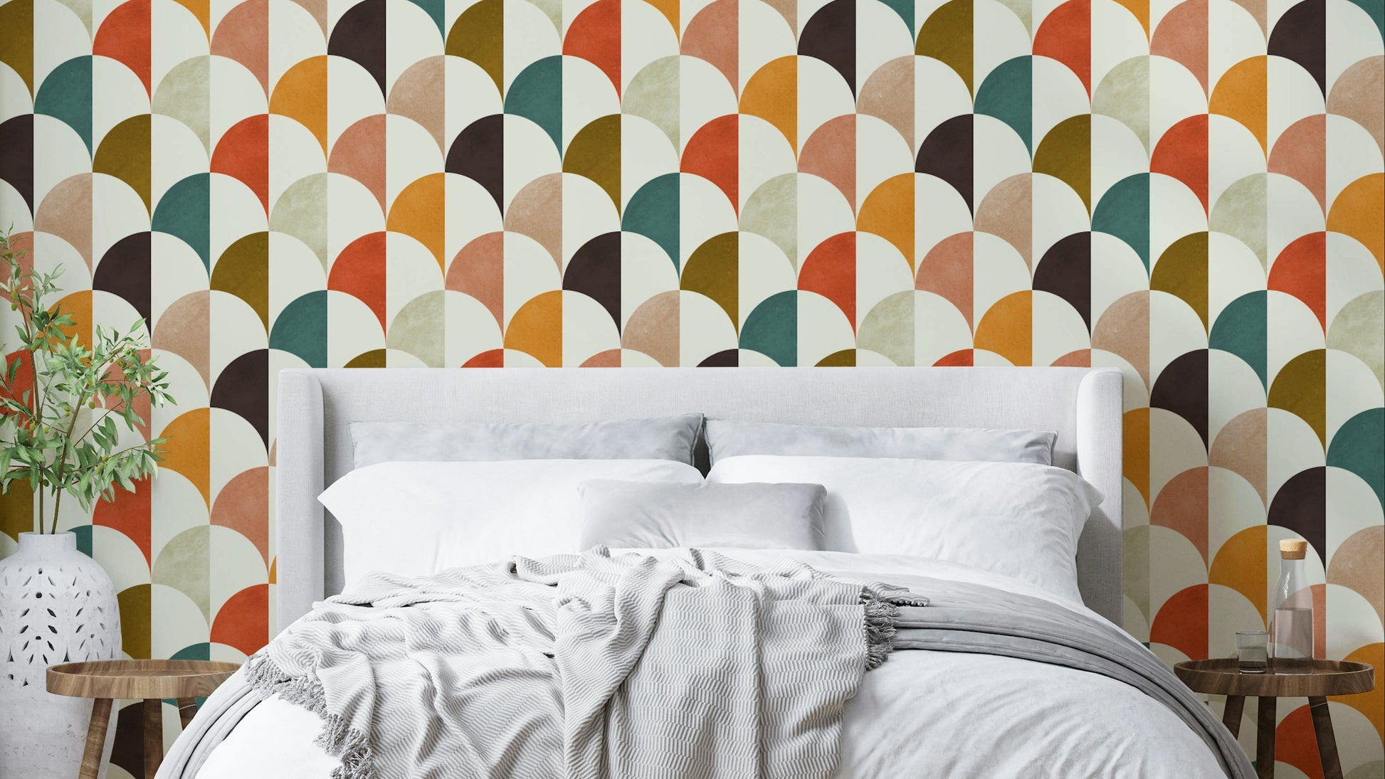 The design features various sized arch shapes.

