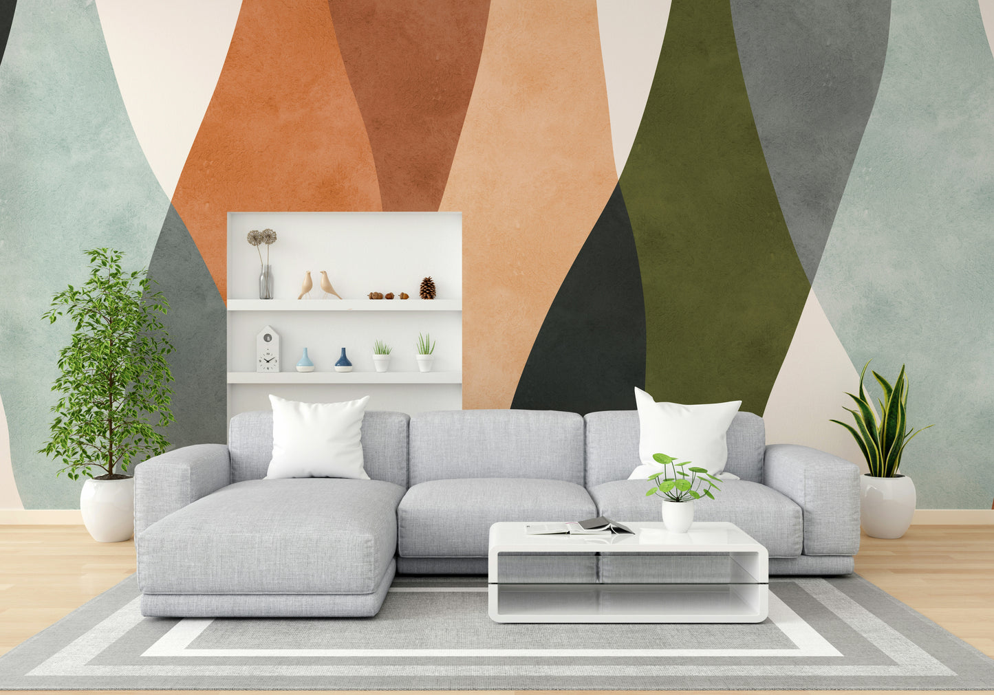 A large-scale art print with a modern aesthetic.

