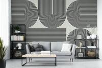 The style is modern and has a peaceful, architectural feel.

