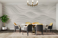 The design features soft, flowing shapes that give a sense of texture.

