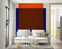 The colors are peaceful, gentle, and complementary.

