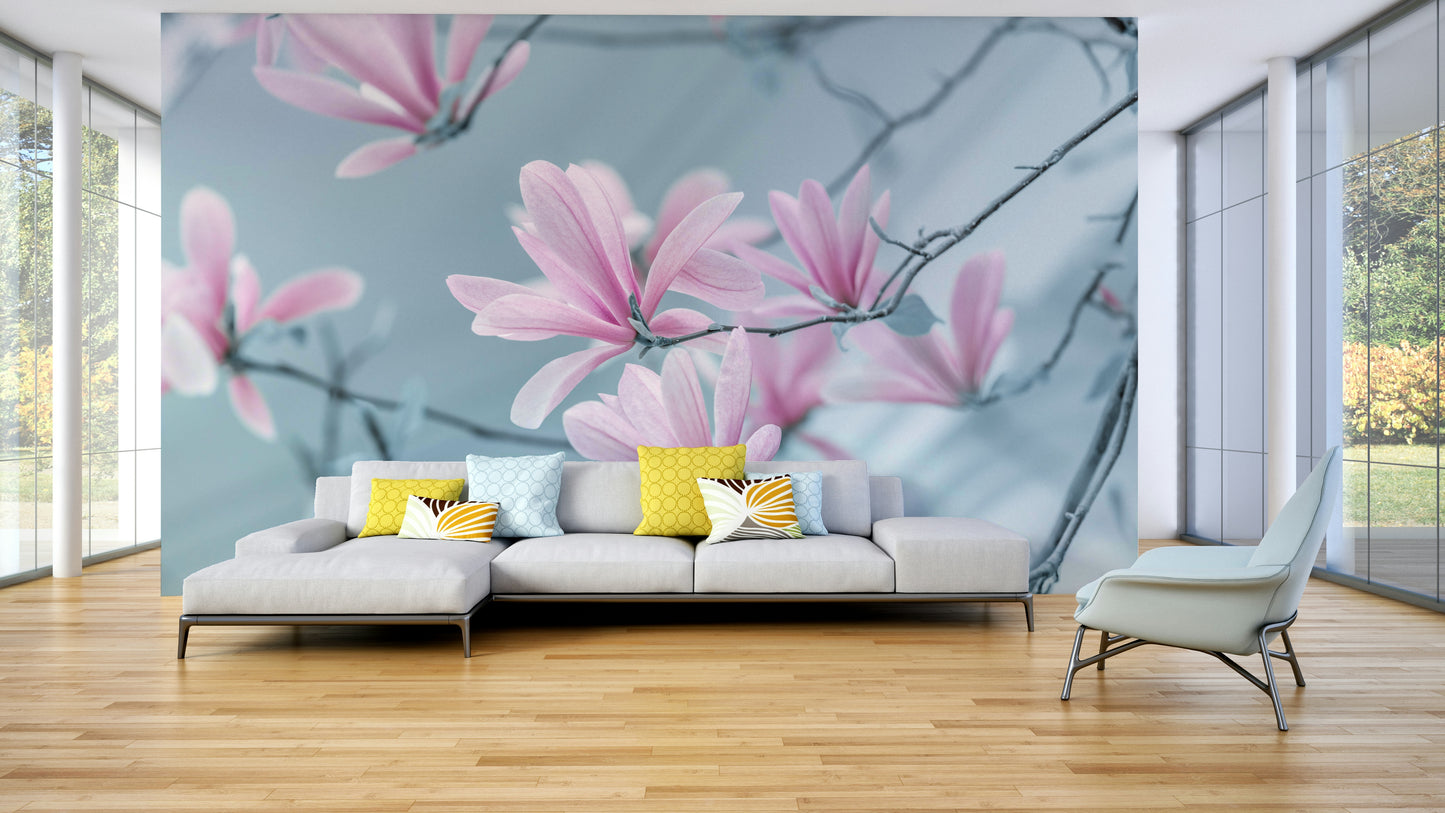 The flowers are soft and delicate.

