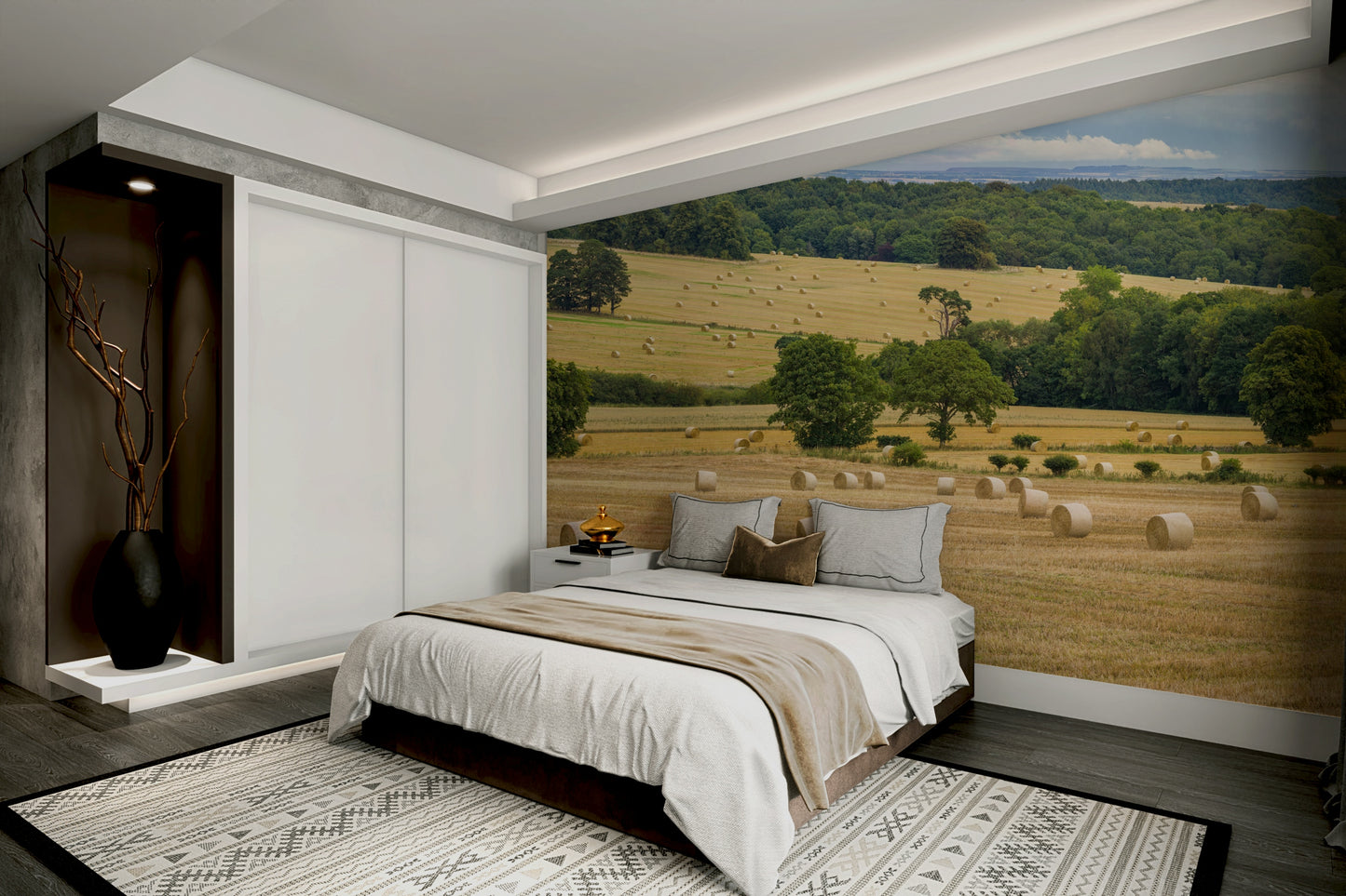 The feeling is one of quiet, natural beauty.

