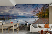 The mood is peaceful and tranquil.

