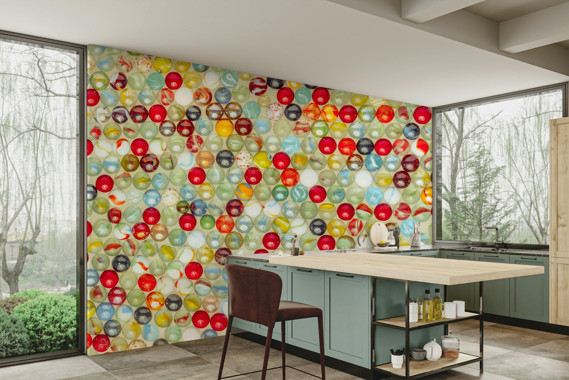 The feeling is one of sophisticated elegance.

