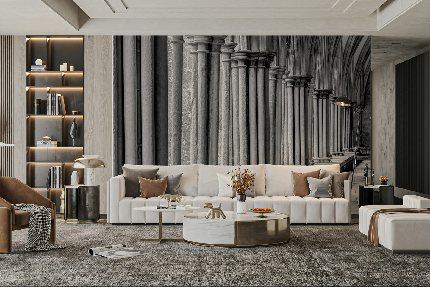 The stone has visible texture and detail.

