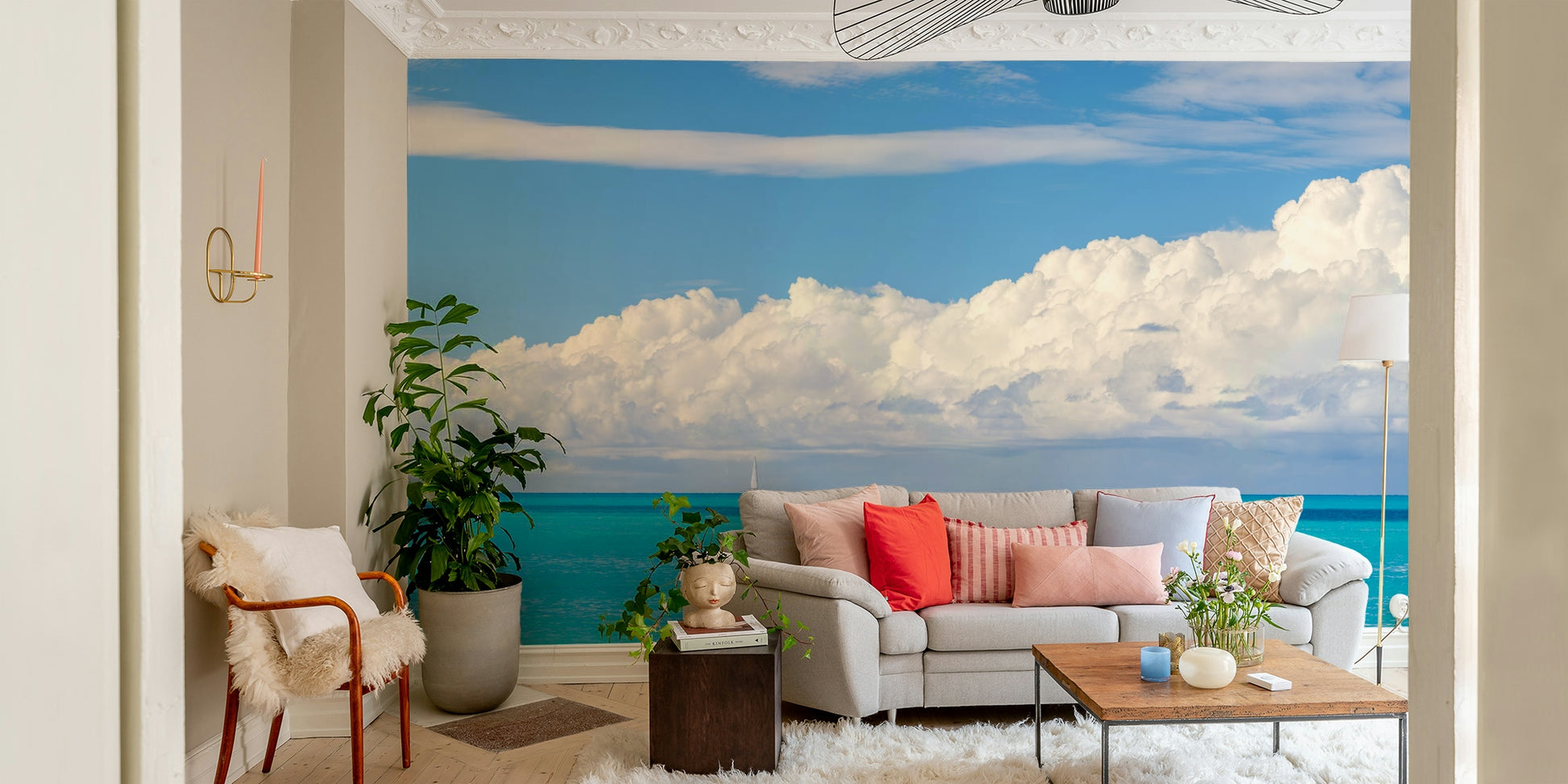 The feeling is one of fresh, open space.

