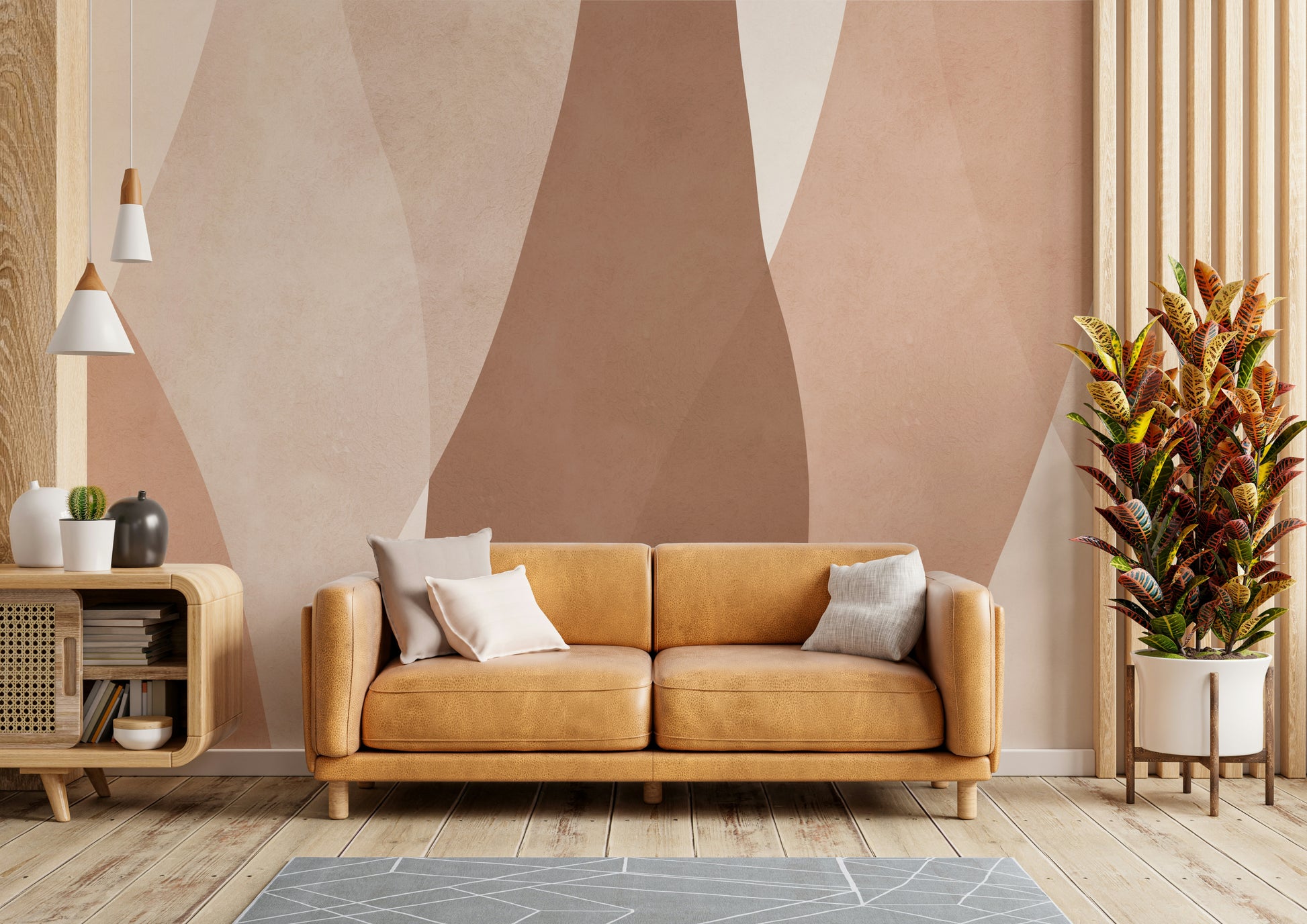 The mood is peaceful and serene.

