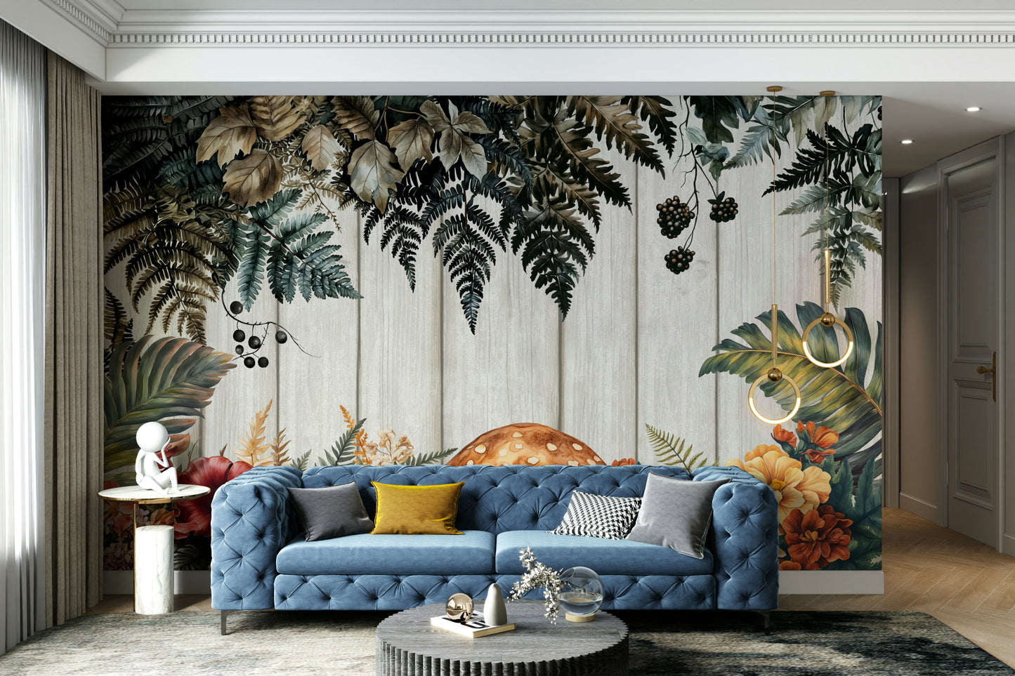 The mood is peaceful and serene.

