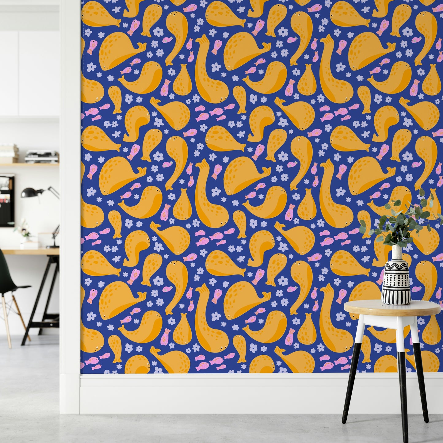 The feeling is one of fresh elegance.

