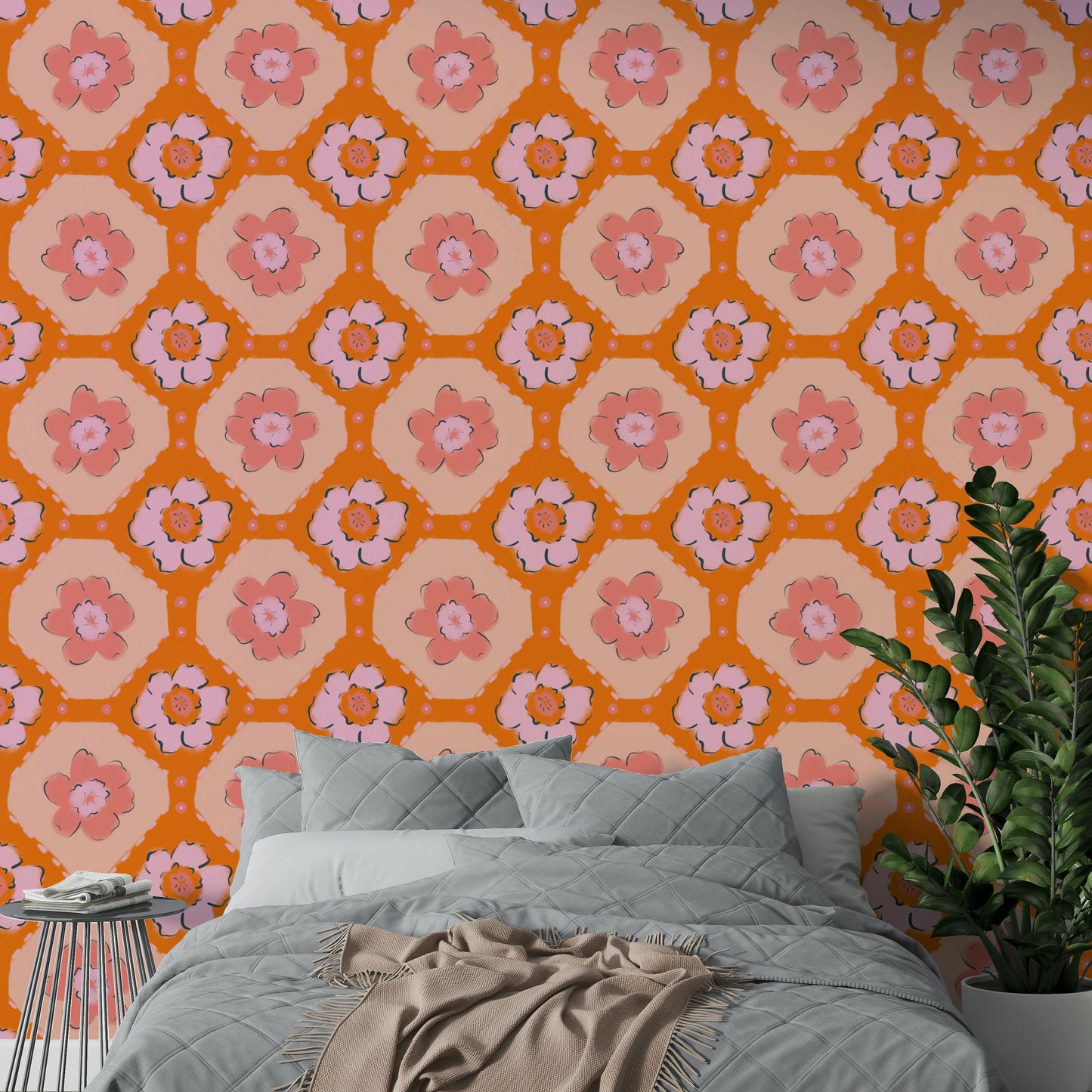 The design gives a feeling of vibrant, natural beauty.

