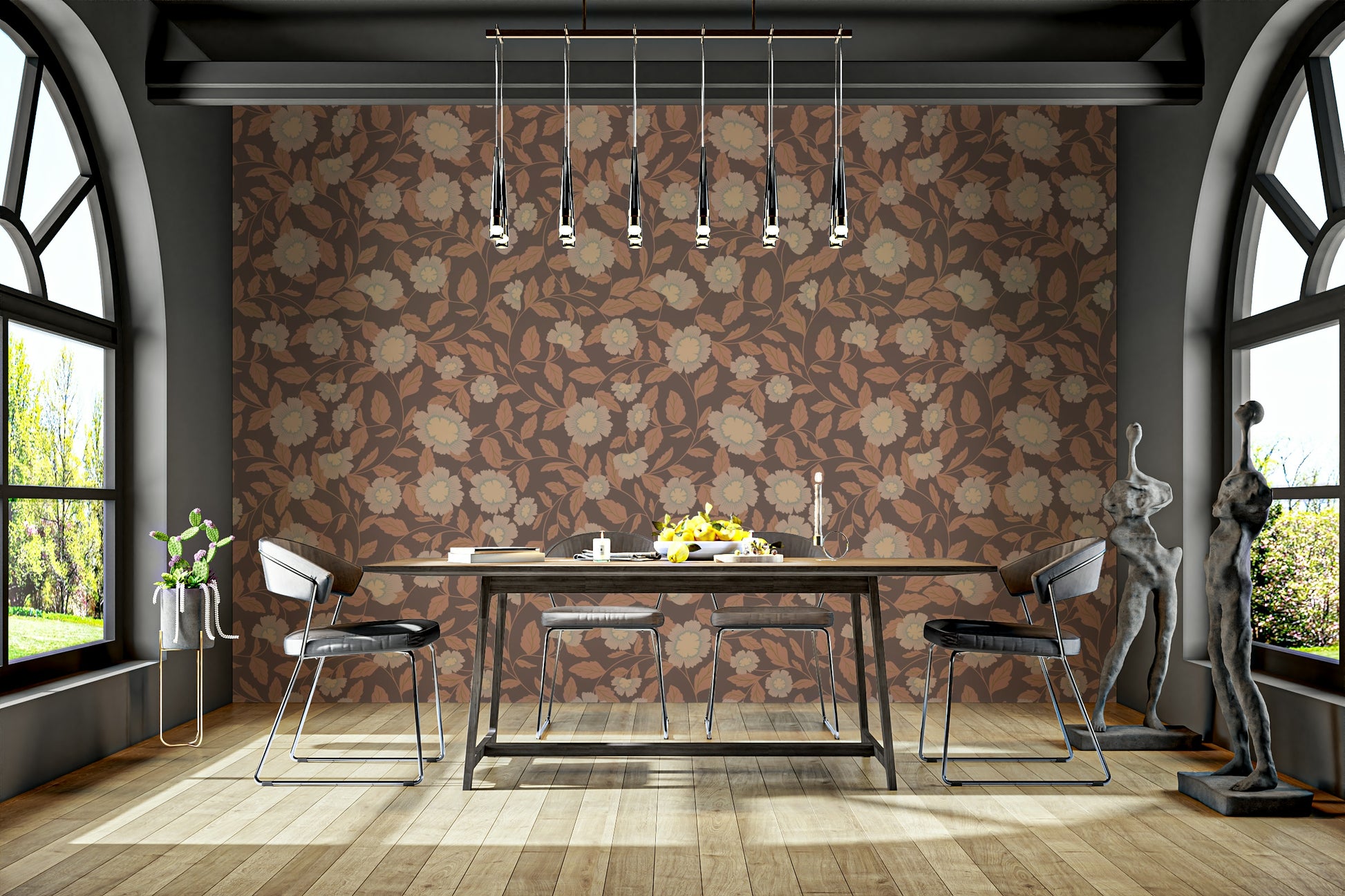 The feeling is one of timeless elegance.

