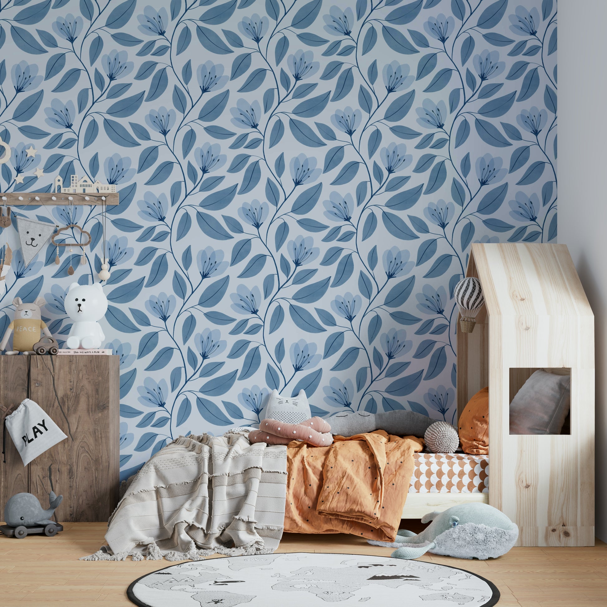 The design gives a feeling of quiet, natural beauty.

