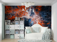 The design gives a feeling of quiet, cosmic beauty.

