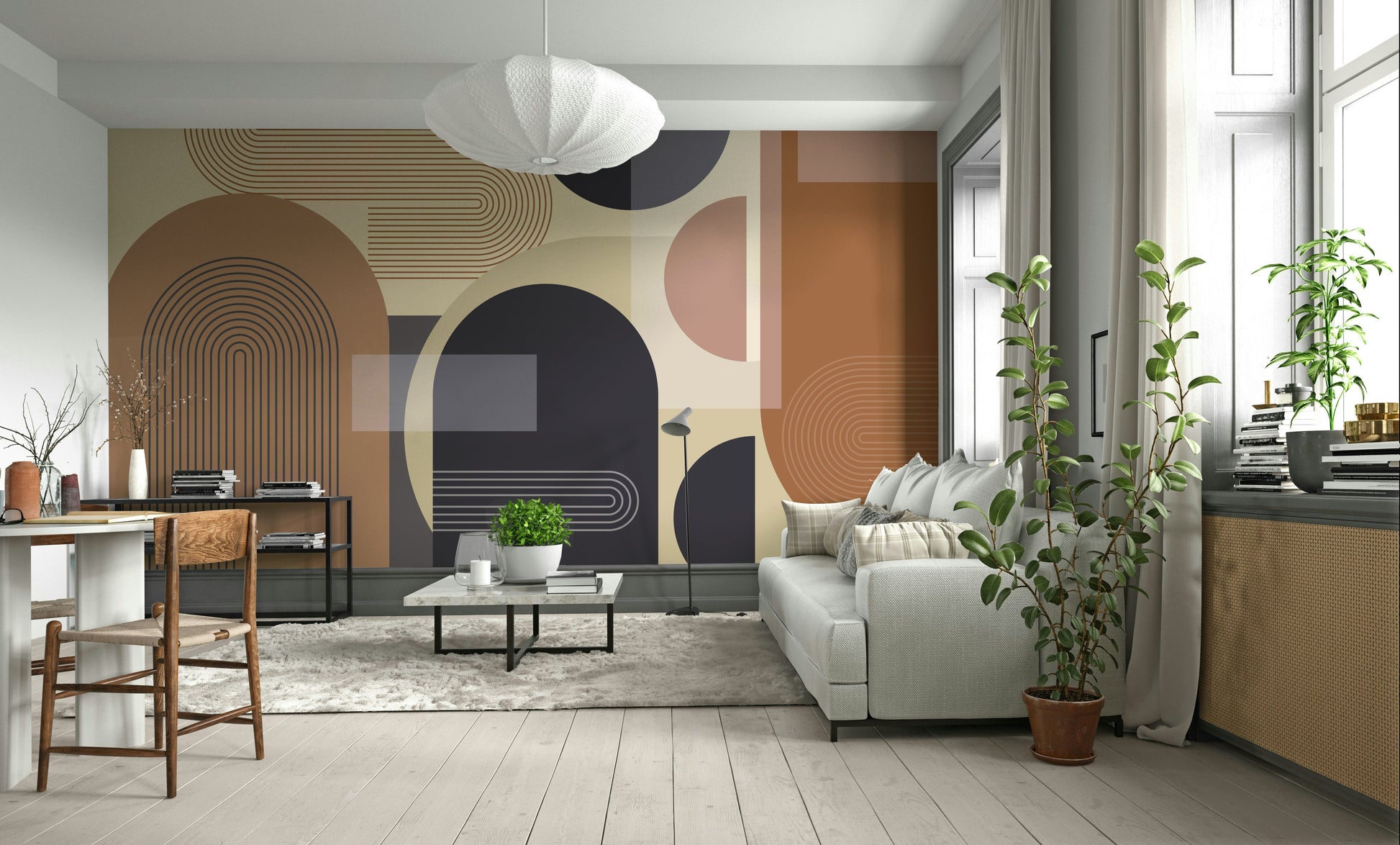 The image has a soft, painted look with a textured feel.

