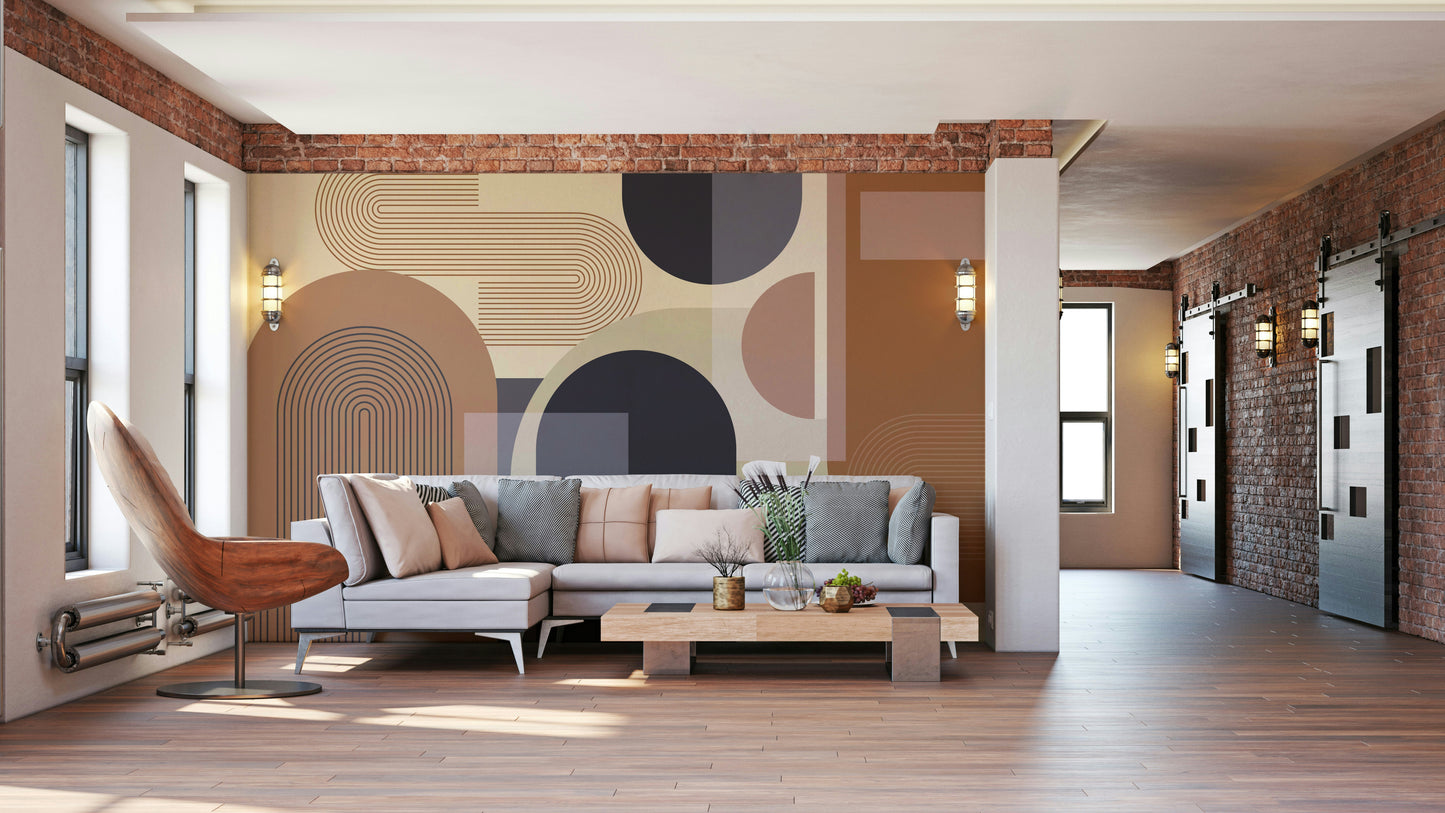 The image shows an artistic impression of gentle, abstract shapes.

