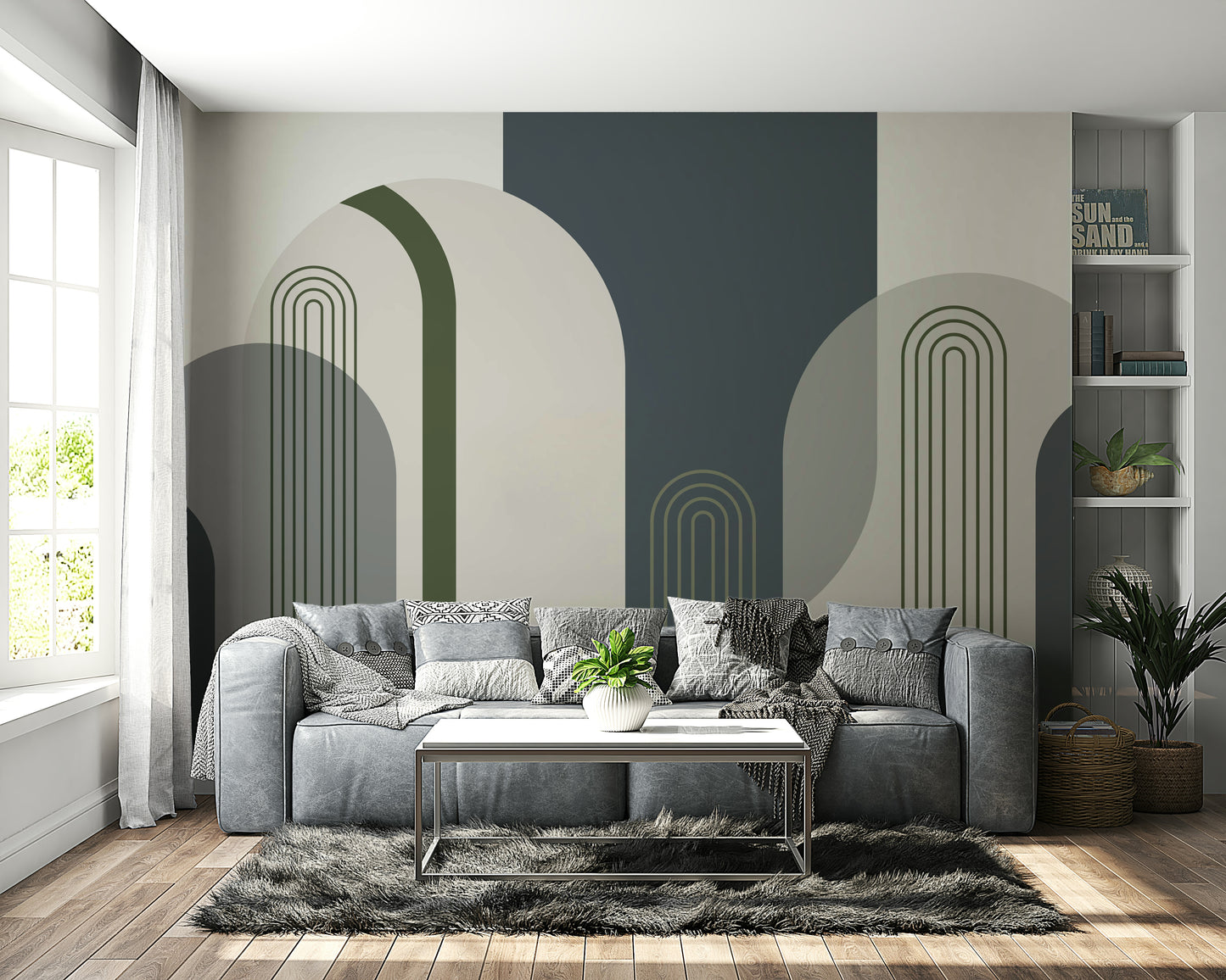 The arches are a central focus of the image.

