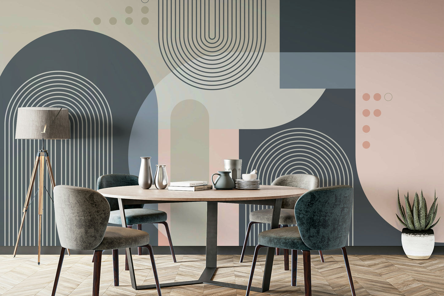 The image has a soft, painted look.

