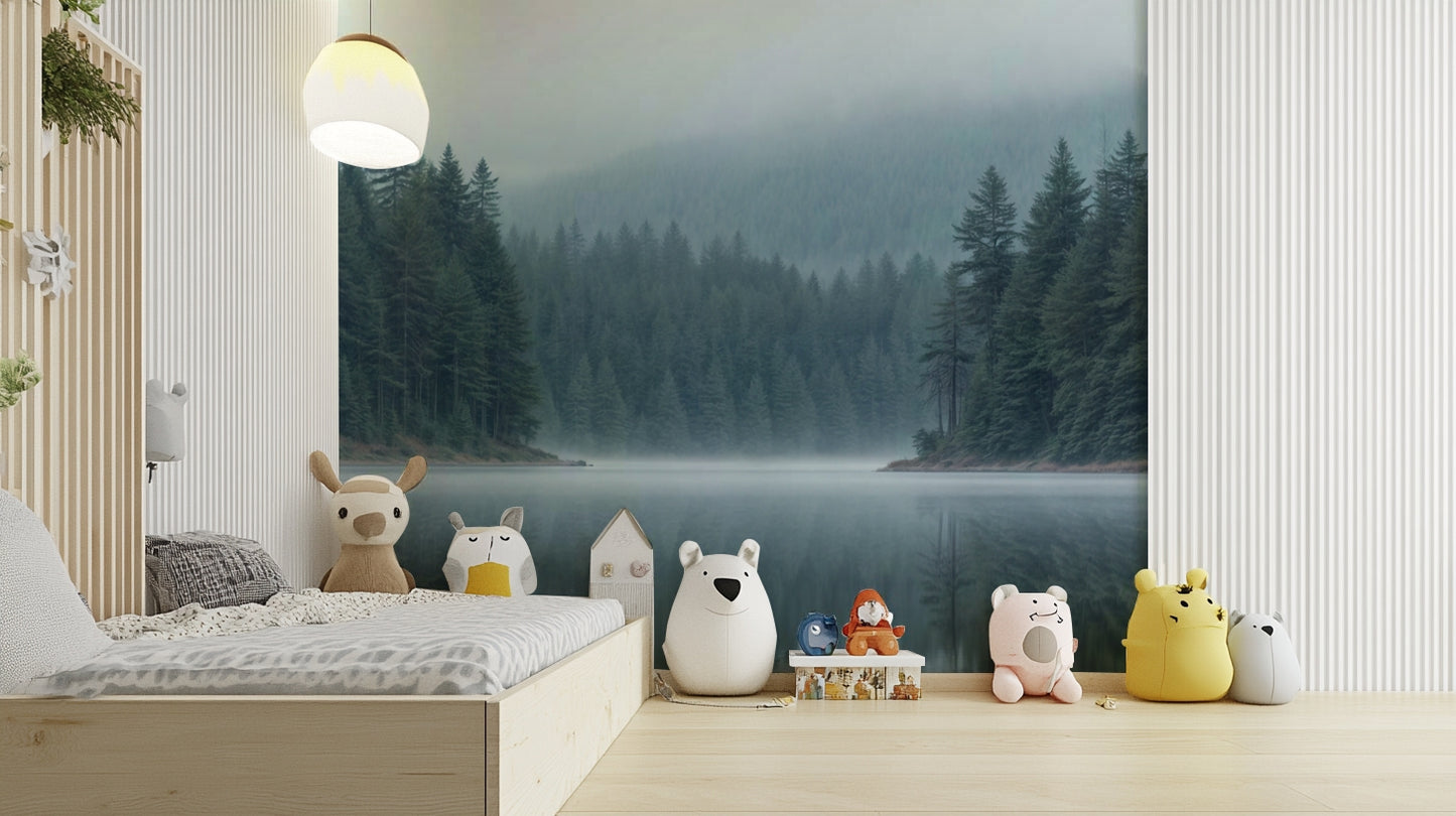 The mood is peaceful and serene.

