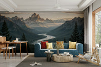 The mood is peaceful and serene.

