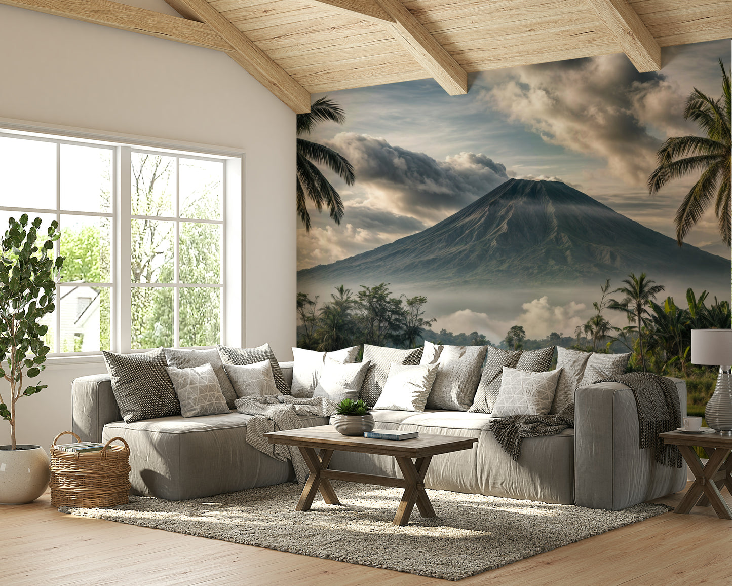 The mood is peaceful and serene.

