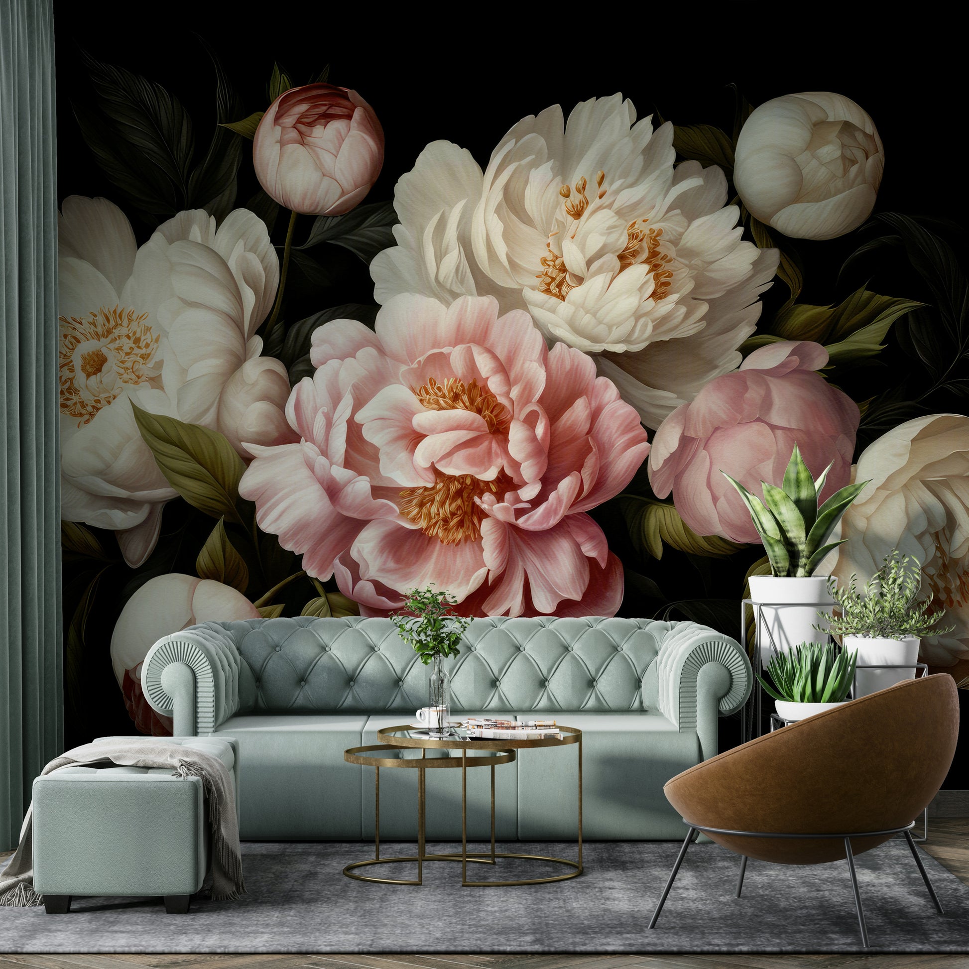 The design gives a feeling of quiet, natural beauty.

