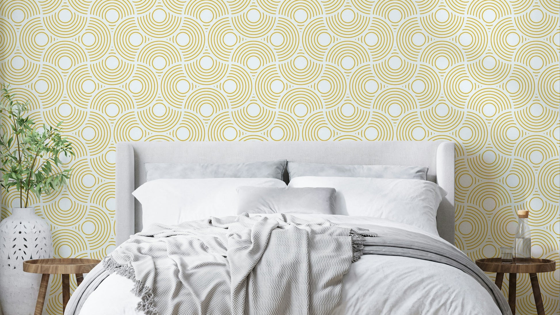 The scalloped shapes are a central focus of the image.

