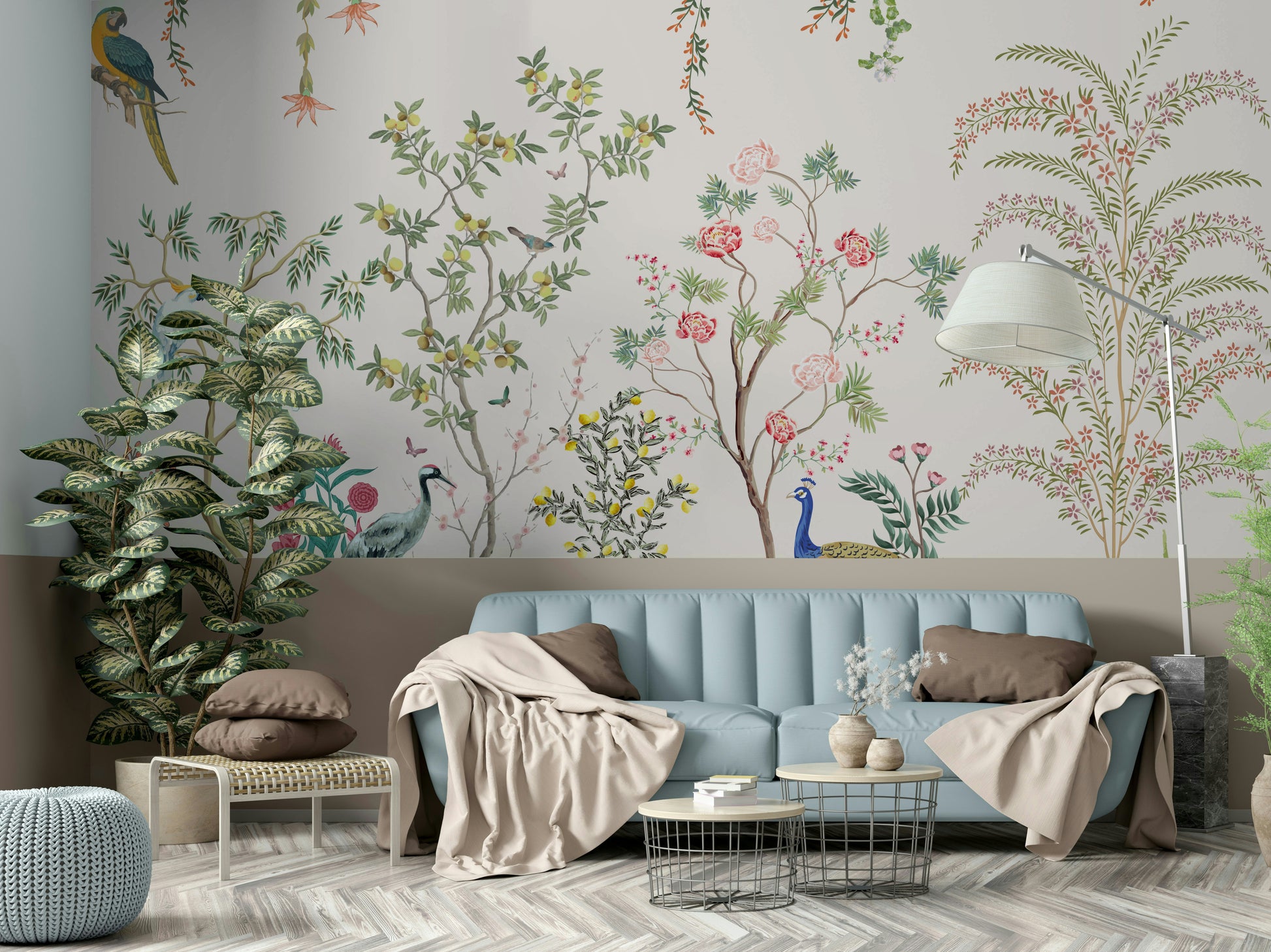 The image has a soft, painted look.

