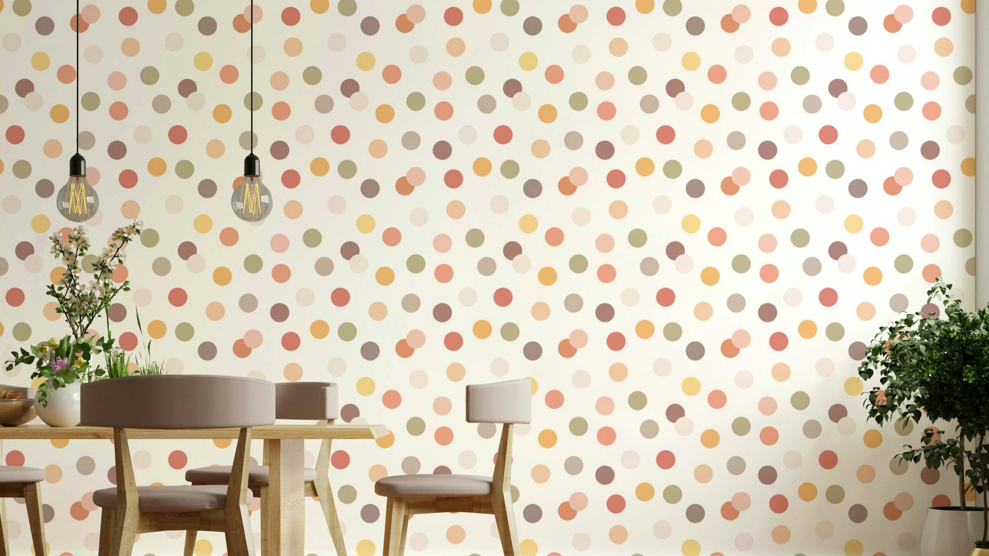 The design gives a feeling of quiet, natural beauty.

