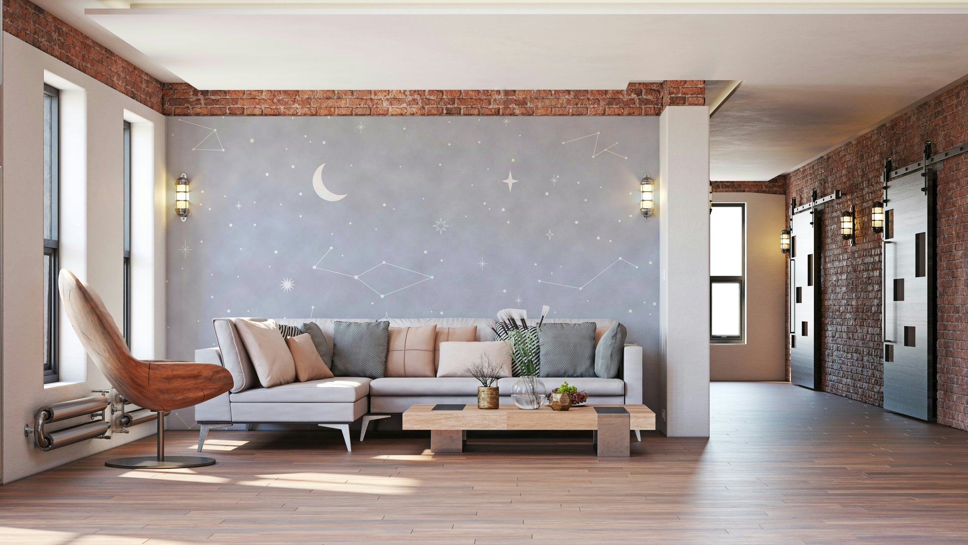 The style is artistic and natural.

