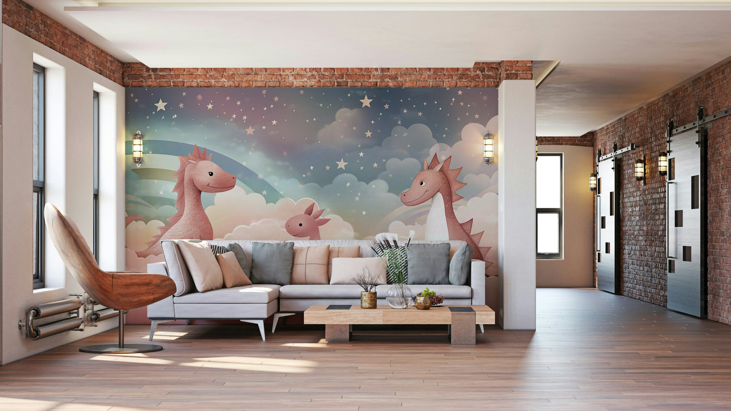 The mood is peaceful and serene.

