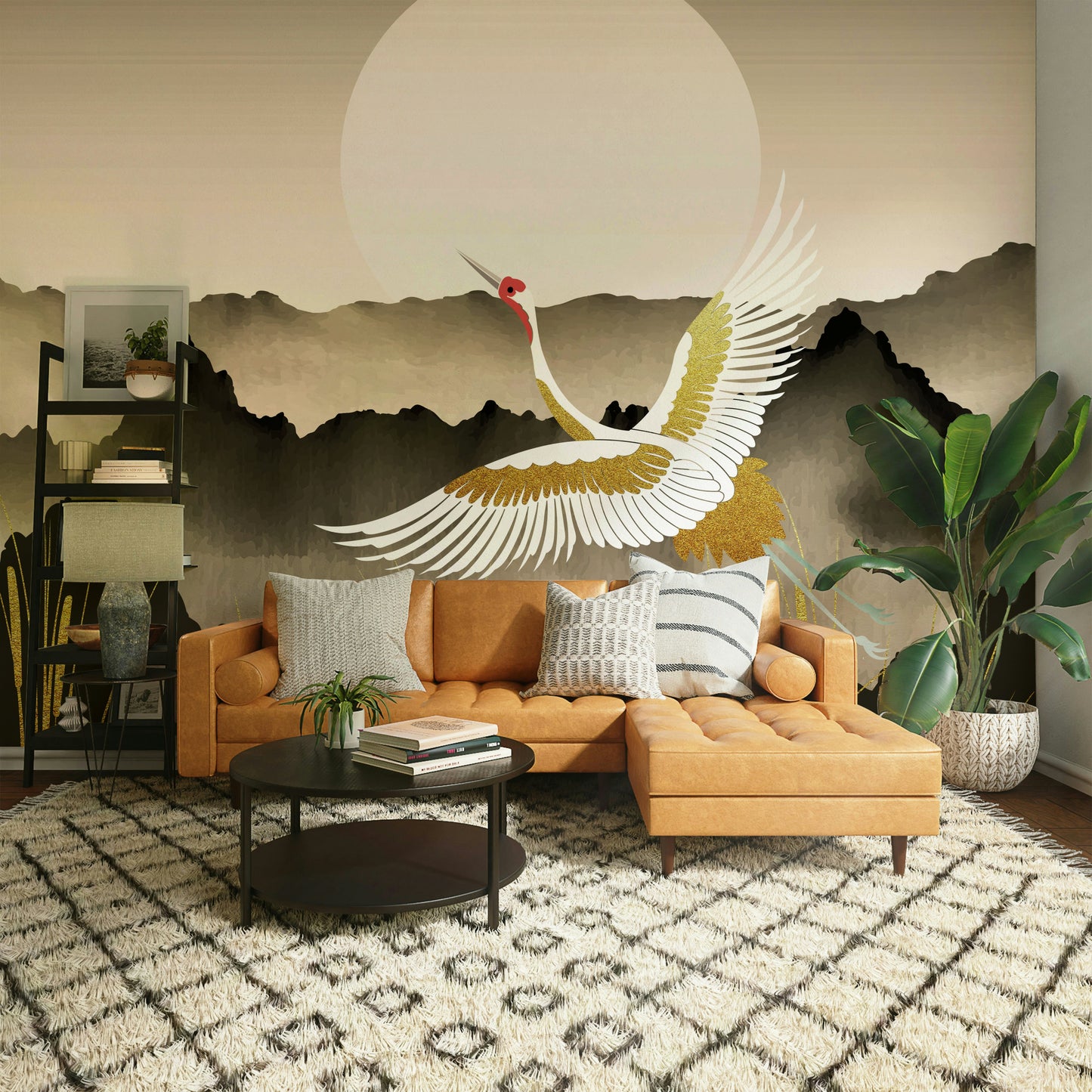 The image has a soft, painted look.

