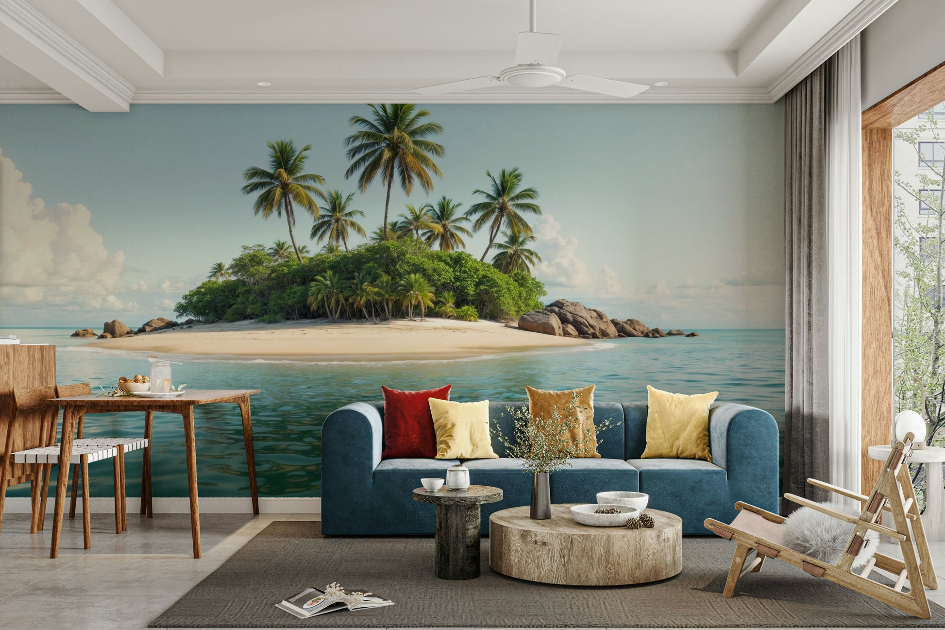 This piece is ideal for a bedroom, a living room, or a bathroom.
