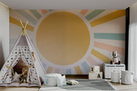 The overall feeling is one of happiness, positivity, and calm.
