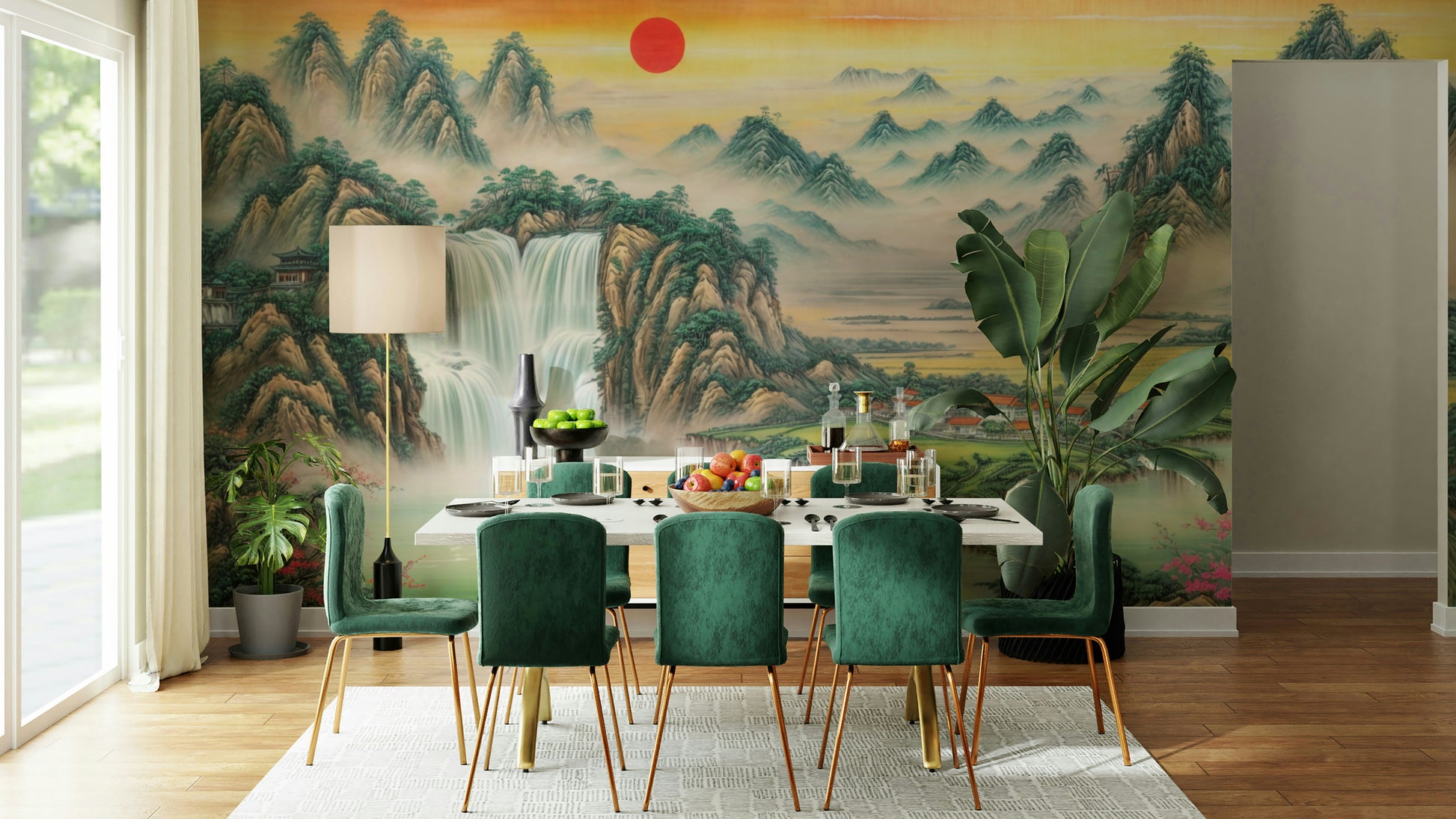 This piece is ideal for a bedroom, a quiet sitting area, or a meditation space.
