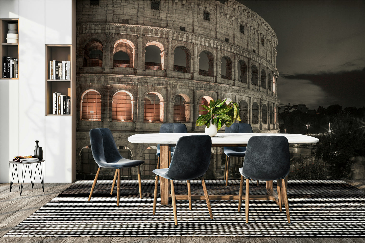 The style is classic and feels very connected to history.

