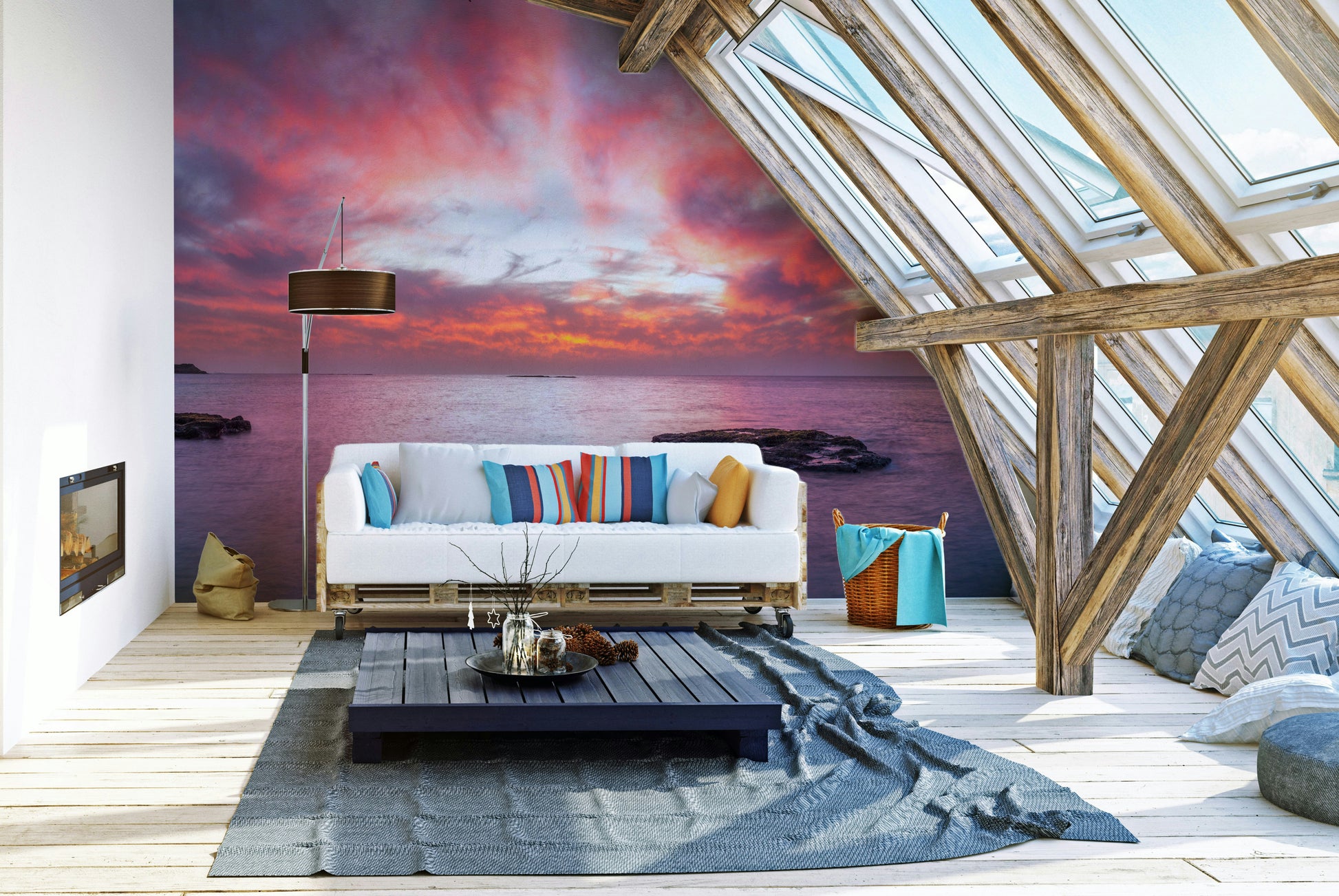 The style is peaceful and feels very connected to a sense of calm.

